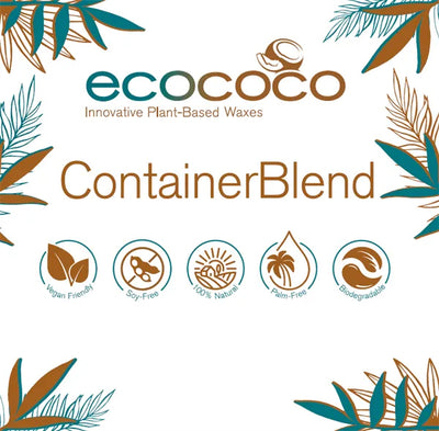 英國EcoSoya 最新EcoCoco 椰子蠟 容器蠟燭 CB 易與精油結合 燃燒久