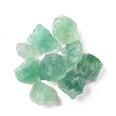 天然綠螢石水晶原石 精油擴香石 3~5cm Green Fluorite