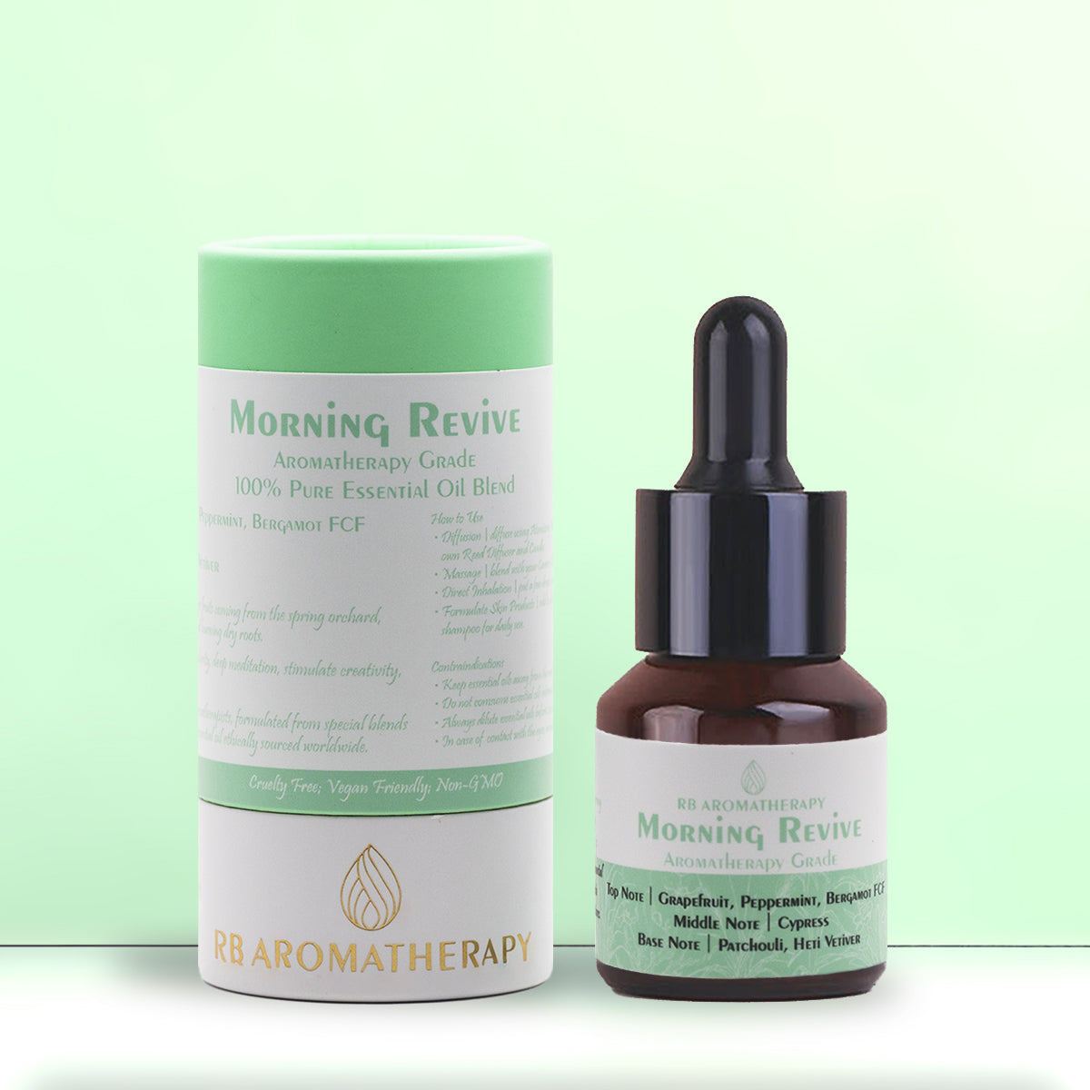 晨曉 Morning Revive 身心靈複方純天然精油 提振精神 覺醒思緒 – REAL BOTANY