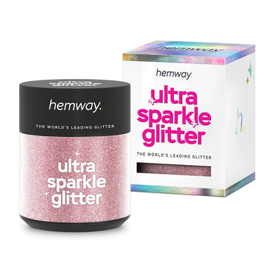 英國妝品級 Hemway 極細 0.2mm 超閃多用途閃粉 (玫瑰粉金色) Ultra Sparkle Glitter