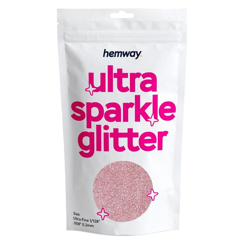 英國妝品級 Hemway 極細 0.2mm 超閃多用途閃粉 (玫瑰粉金色) Ultra Sparkle Glitter
