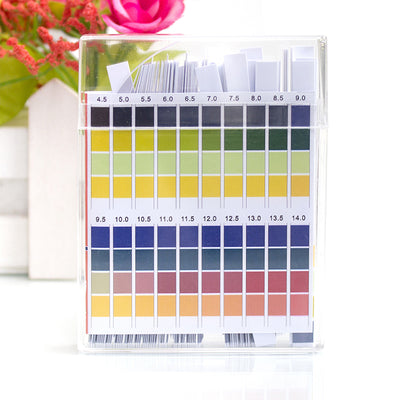 高精準0.5 pH試紙 4色色表對比 pH0-14 酸鹼值檢測 DF 廣泛試紙