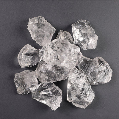 天然白水晶原石 精油擴香石 3~5cm White Quartz
