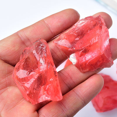 红熔炼晶 精油擴香石 3~5cm Red Smelting Quartz