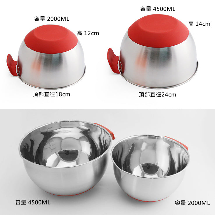 手工皂鍋 不鏽鋼攪拌桶 防滑矽膠底帶刻度 可加熱