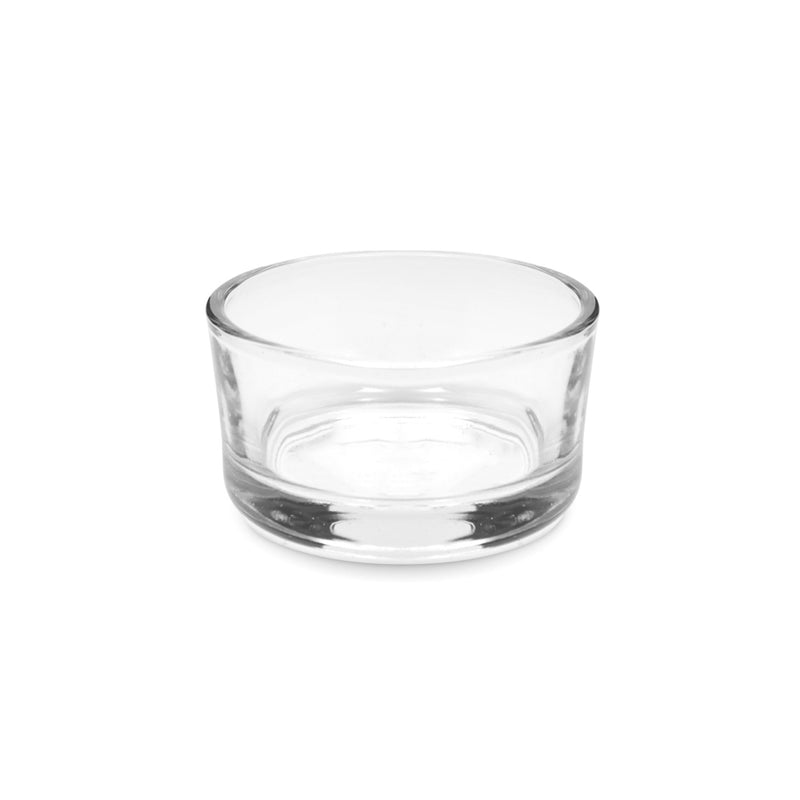 香薰小蠟燭茶蠟小圓玻璃杯 45ml 全透明