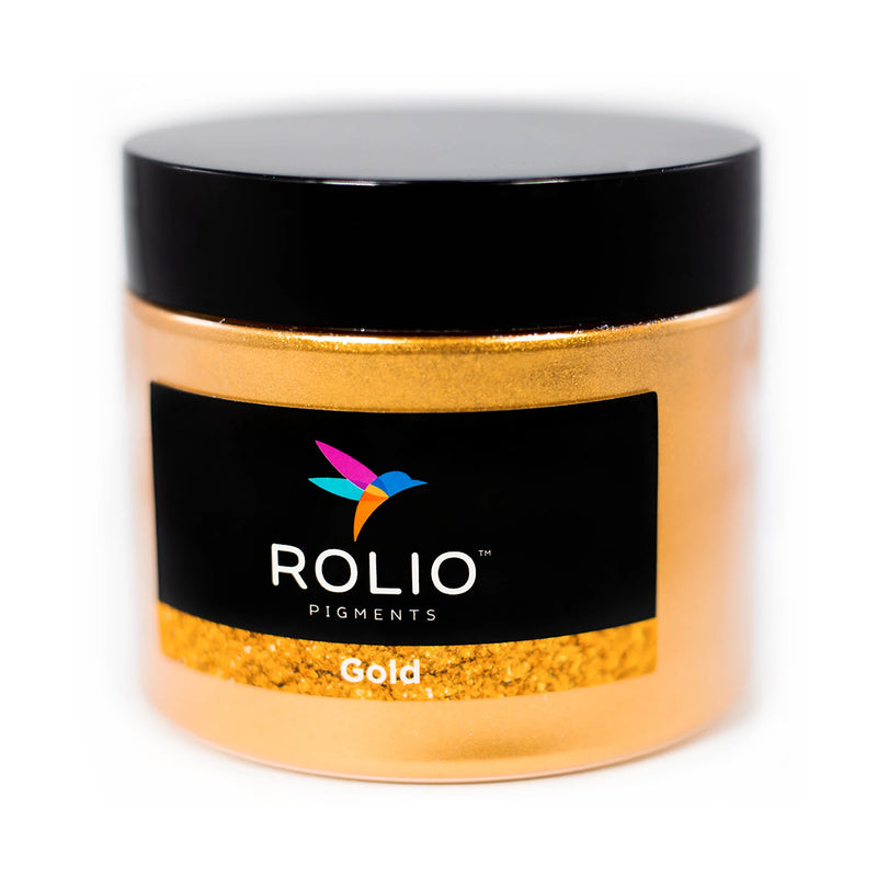 美國妝品級 Rolio 天然珠光雲母粉 (黃金色) 10克裝 50克裝