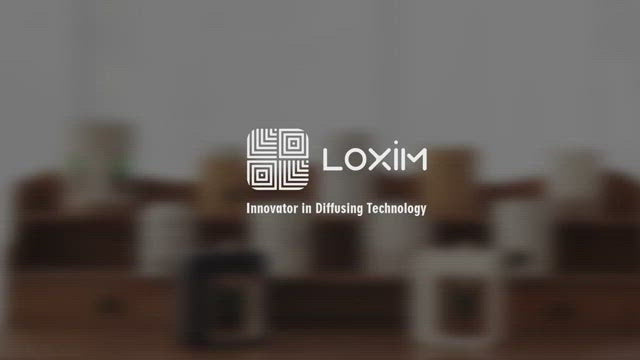 LOXiM Atomizing Aroma Nebulizer Aromatherapy Rechargeable